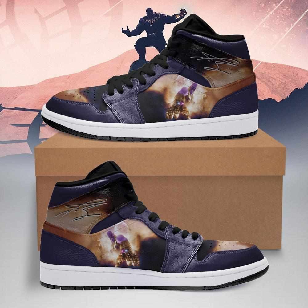 Thanos Marvel Shoes Air Jd Retro Sneakers V3921