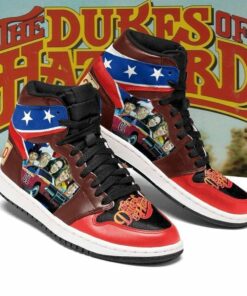 The Dukes Of Hazzard Shoes Air Jd Retro Sneakers V3936