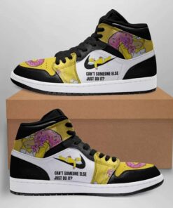 The Simpson Cant Someone Else Just Do It Shoes Air Jd Retro Sneakers V3960