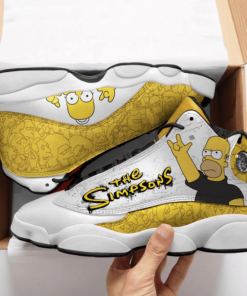 The Simpsons Ver Cartoon Air Jd13 Sneaker Shoes VJD746