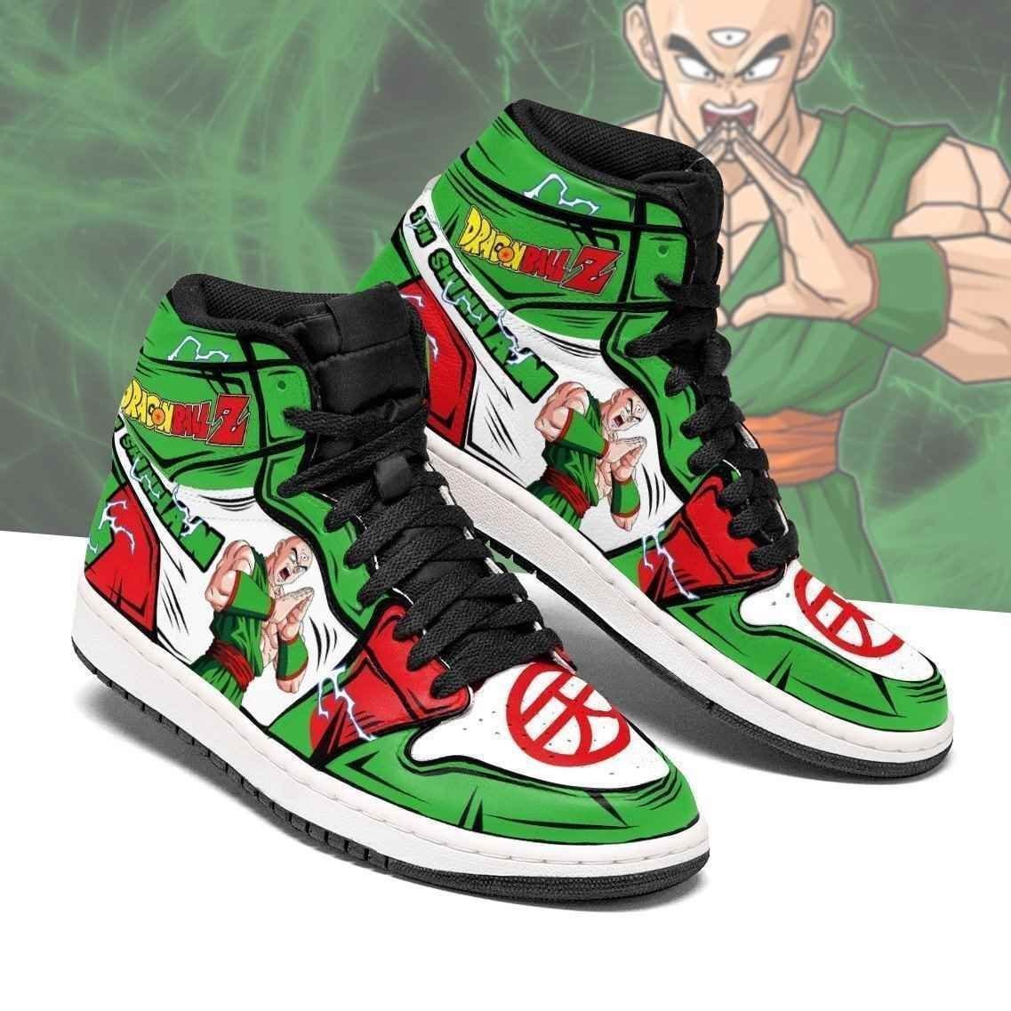 Tien Shinhan Dragon Ball Z Anime Sneakers Shoes Sport V3988