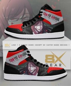 Tokyo Ghoul Rize Kamishiro Bloodstains Anime Shoes Air Jd Retro Sneaker V3998