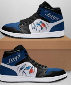 Toronto Blue Jays Mlb Baseball Team Custom Eachstep Gift For Fans Shoes Air Jd Retro Sneakers V4005