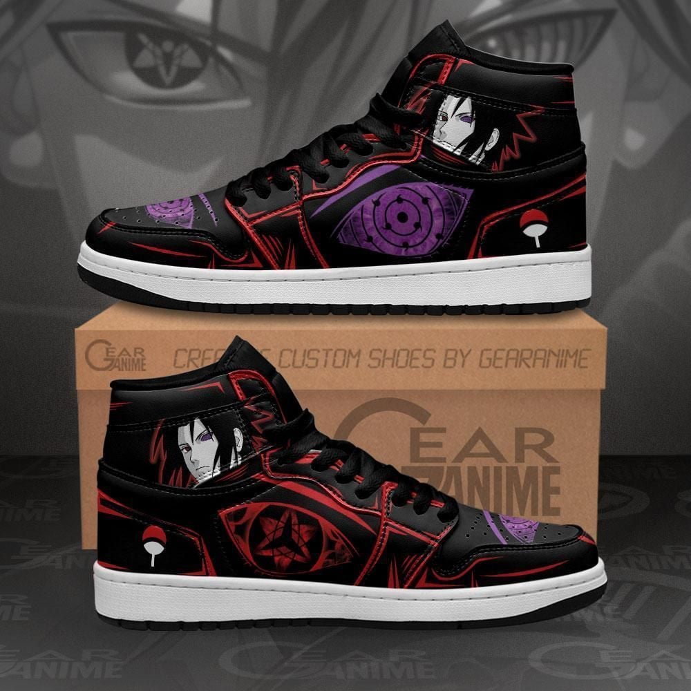 Uchiha Sasuke Custom Shoes Air Jd Retro Sneakers V4059