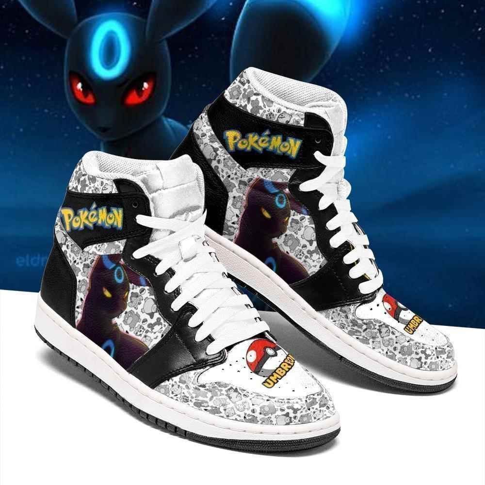 Umbreon Shoes Boots Cute Pokemon Anime Sneakers Shoes Sport V4072