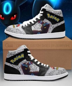 Umbreon Shoes Boots Cute Pokemon Anime Sneakers Shoes Sport V4072