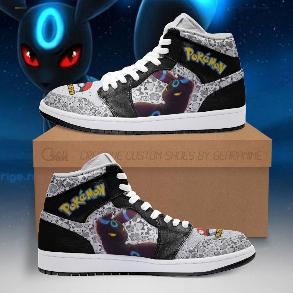 Umbreon Cute Pokemon Sneakers Shoes Sport V4071