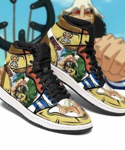 Usopp Straw Hat Priates One Piece Anime Shoes Air Jd Retro Sneakers V4082