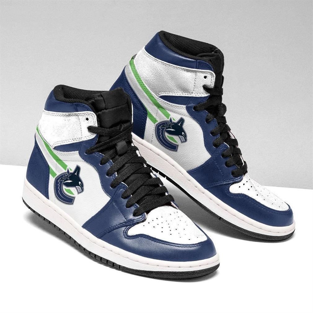 Vancouver Canucks Nhl Team Custom Eachstep Gift For Fans Shoes Air Jd Retro Sneakers V4104