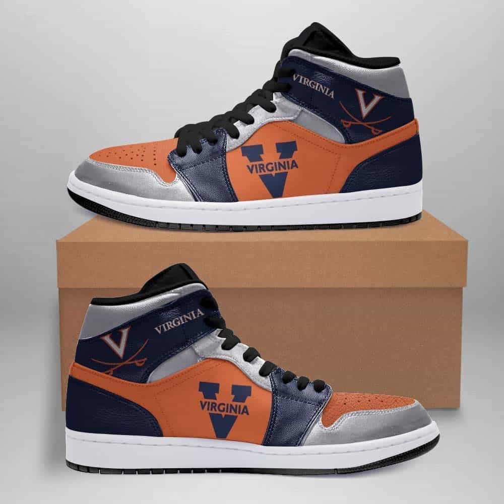 Virginia Cavaliers Ncaa Shoes Air Jd Retro Sneakers V4155