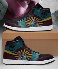 Vision Marvel Shoes Air Jd Retro Sneakers V4159