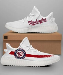 Washington Nationals Mlb Shoes Sneakers yz673