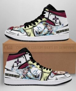 Whitebeard Shoes Boots Gura Gura Skill One Piece Anime Sneakers Shoes Air Jd Retro Sneakers V4221