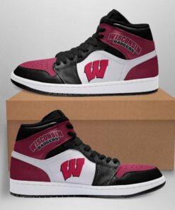 Wisconsin Badgers Shoes Air Jd Retro Sneakers V4234