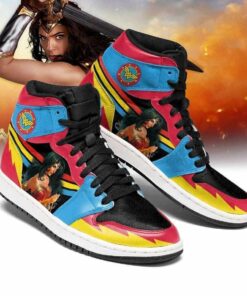 Wonder Woman Dc Comics 3 Shoes Air Jd Retro Sneakers V4241